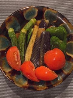 めんつゆで簡単!夏野菜の揚げ浸し-レシピのメイン写真