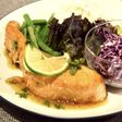アメリカごはん☆鮭のライム・オーブン焼き