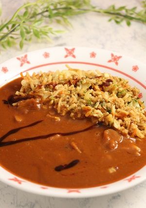 簡単！オートミール☆そばめしカレー-レシピのメイン写真