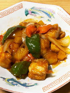 甘酢ケチャップあんで、酢豚(酢鶏)-レシピのメイン写真