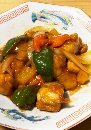 甘酢ケチャップあんで、酢豚(酢鶏)-レシピのメイン写真