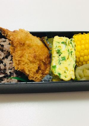 203、テストで満点⁉︎ 鯵フライ弁当♡-レシピのメイン写真