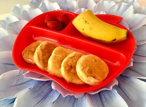 HK無し！ふわふわバナナパンケーキ♪-レシピのメイン写真