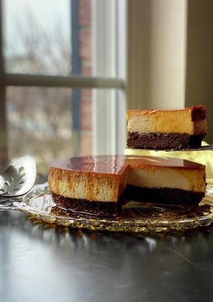 マジックチョコレートプリンケーキ-レシピのメイン写真