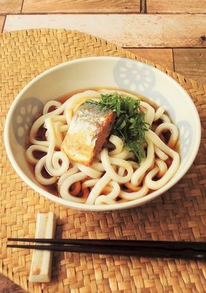 サバ味噌冷やしうどん-レシピのメイン写真