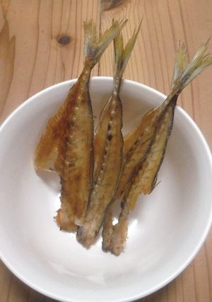小鯵の骨せんべい-レシピのメイン写真