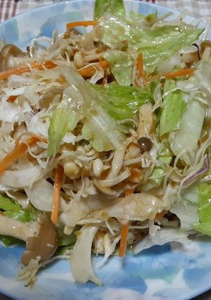 きのこのホットサラダ-レシピのメイン写真