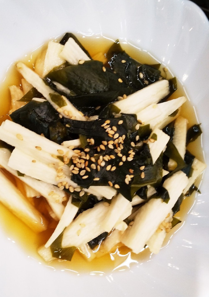 長芋とワカメの、和え物-レシピのメイン写真