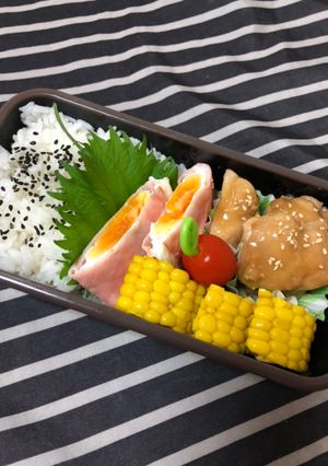 男子高校生弁当★31 鶏肉の甘酢炒め弁当-レシピのメイン写真
