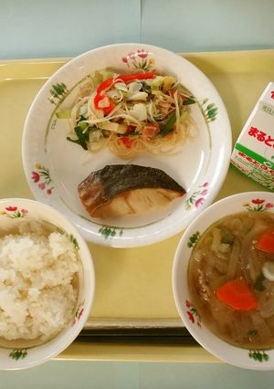 【学校給食】ビーフンソテー-レシピのメイン写真