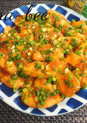 節約100円♪むね肉の甘辛味噌生姜焼き-レシピのメイン写真