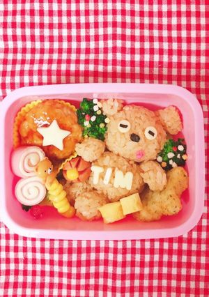 ミニオンボブのティム キャラ弁 デコ弁-レシピのメイン写真