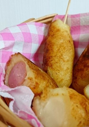 ポテトで包むポテドック♡-レシピのメイン写真