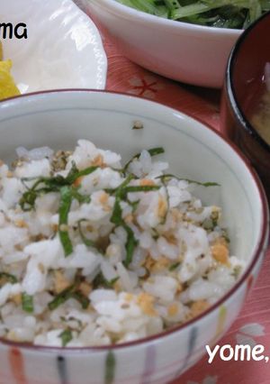 鮭の香味　混ぜご飯♪-レシピのメイン写真