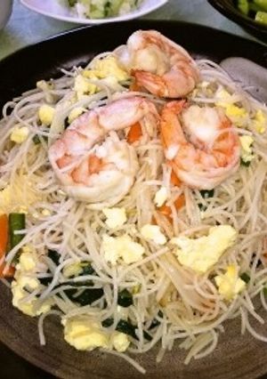 パッタイ風ビーフン（透析食）-レシピのメイン写真