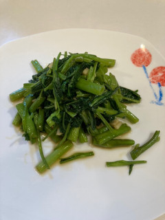 鰹節だしの空心菜炒め-レシピのメイン写真