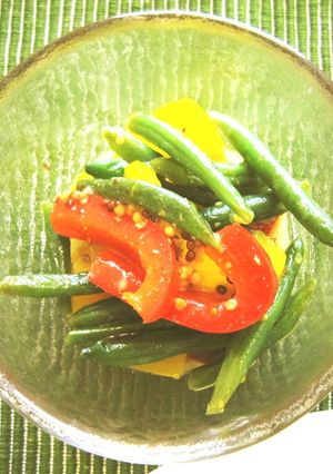 夏野菜のマリネ(透析食)-レシピのメイン写真