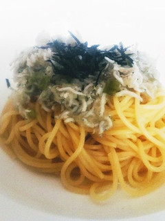 しらすの冷製おろしパスタ♪わさび風味-レシピのメイン写真
