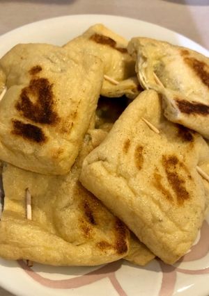 大葉とベーコンチーズの油揚げ焼き-レシピのメイン写真