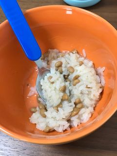 風邪下痢に。大根と納豆の優しいおじや-レシピのメイン写真