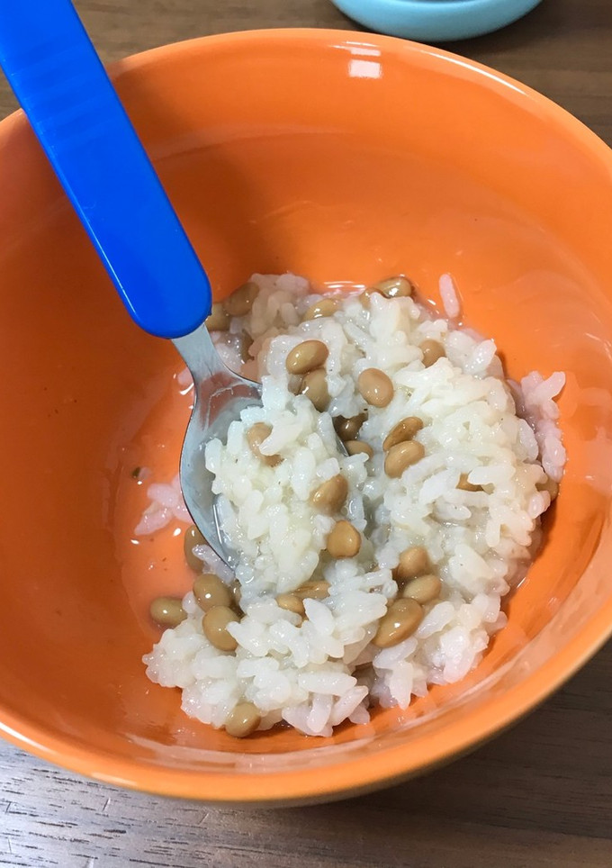 風邪下痢に。大根と納豆の優しいおじや-レシピのメイン写真