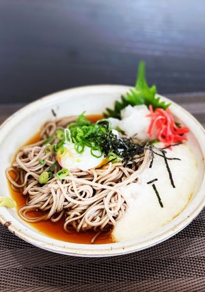 紅生姜大根おろし添え★ぶっかけ冷し蕎麦-レシピのメイン写真