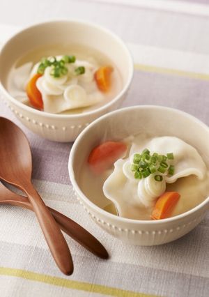 簡単！スープ水餃子-レシピのメイン写真