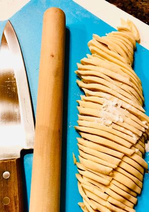 小麦粉消費に 手打ちうどん・パスタレシピ-レシピのメイン写真