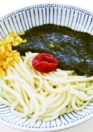 暑いときはスルッと「アカモクうどん」♪-レシピのメイン写真
