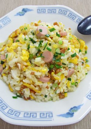 納豆炒飯-レシピのメイン写真