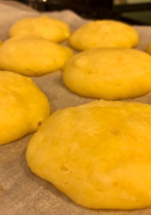 お豆腐のもっちり♡はちみつレモンパン-レシピのメイン写真