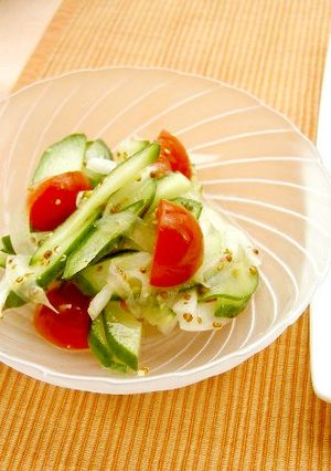 トマトの酢の物(透析食)-レシピのメイン写真
