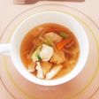 好きな野菜と☆鳥ささみのスープ