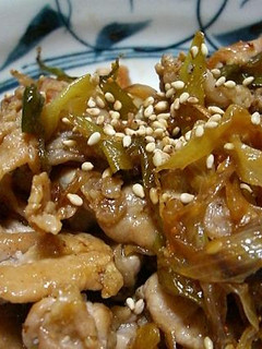 ごはんのおとも☆照り豚・照りねぎ-レシピのメイン写真