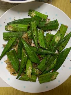 MrsWongちのおくらのスパイス炒め-レシピのメイン写真