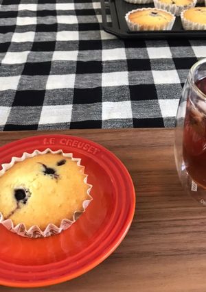 しっとりブルーベリーマドレーヌ-レシピのメイン写真