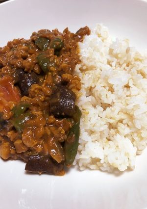 大豆ミートのキーマカレー-レシピのメイン写真