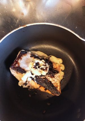 サーモンの甘酒味噌焼き-レシピのメイン写真