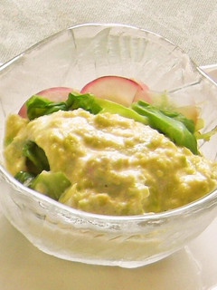 枝豆ソースのサラダ(透析食)-レシピのメイン写真