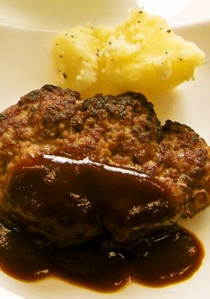 ハンバーグ（透析食）-レシピのメイン写真