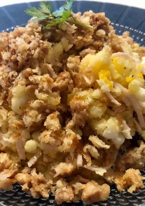 コロッケ風☆さくさくツナ衣のポテトサラダ-レシピのメイン写真