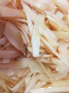 新生姜De甘酢漬け(´∀` )♪-レシピのメイン写真
