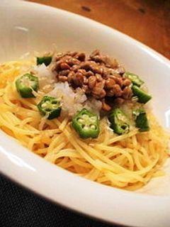 納豆と大根おろしの冷やしパスタ-レシピのメイン写真