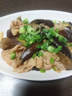 豚バラと茄子の甘辛炒め-レシピのメイン写真