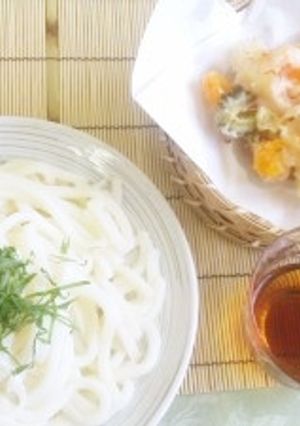 かき揚げうどん(透析食)-レシピのメイン写真