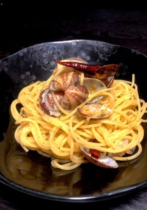 なんの変哲もないボンゴレビアンコの作り方-レシピのメイン写真
