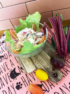 物凄く美味しいビーツ入りポテトサラダ-レシピのメイン写真