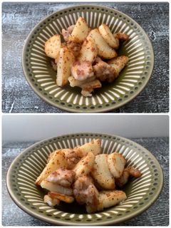 鶏肉と長いものガリバタ炒め-レシピのメイン写真