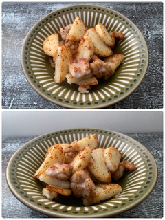 鶏肉と長いものガリバタ炒め-レシピのメイン写真