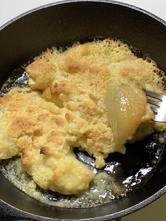 桃のクランブル-レシピのメイン写真